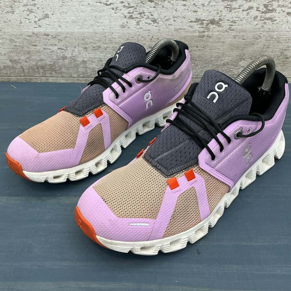 On Running Cloud 5 Push Women's Sneakers Purple Peach Size US W10 69.98552